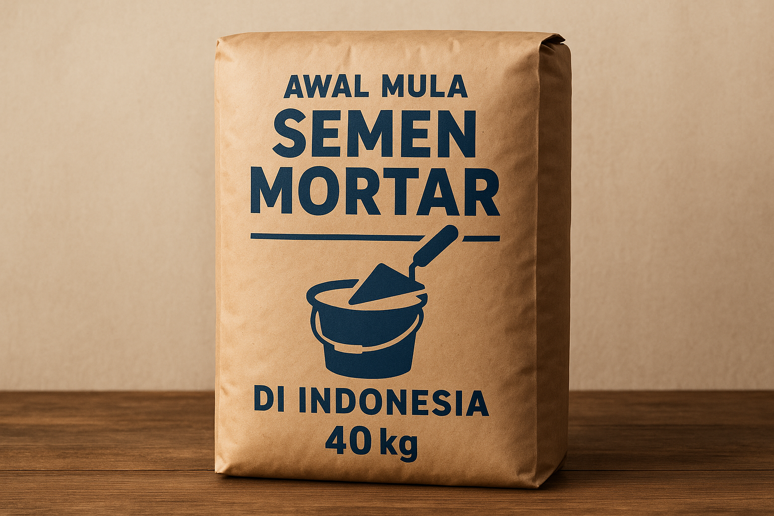 Awal Mula Semen Mortar Indonesia