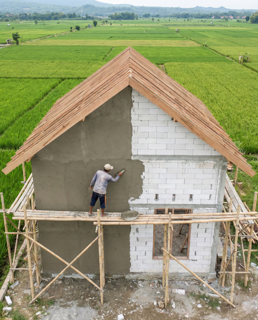 7 Tips Agar Dinding Bata Ringan Anti Rembes – Plester Dinding GM-770